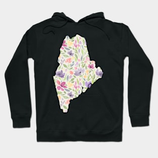 Maine Silhouette Florals Hoodie